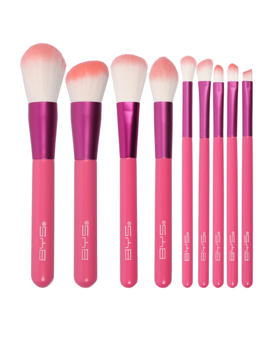 Set de 9 brochas Neon Pop