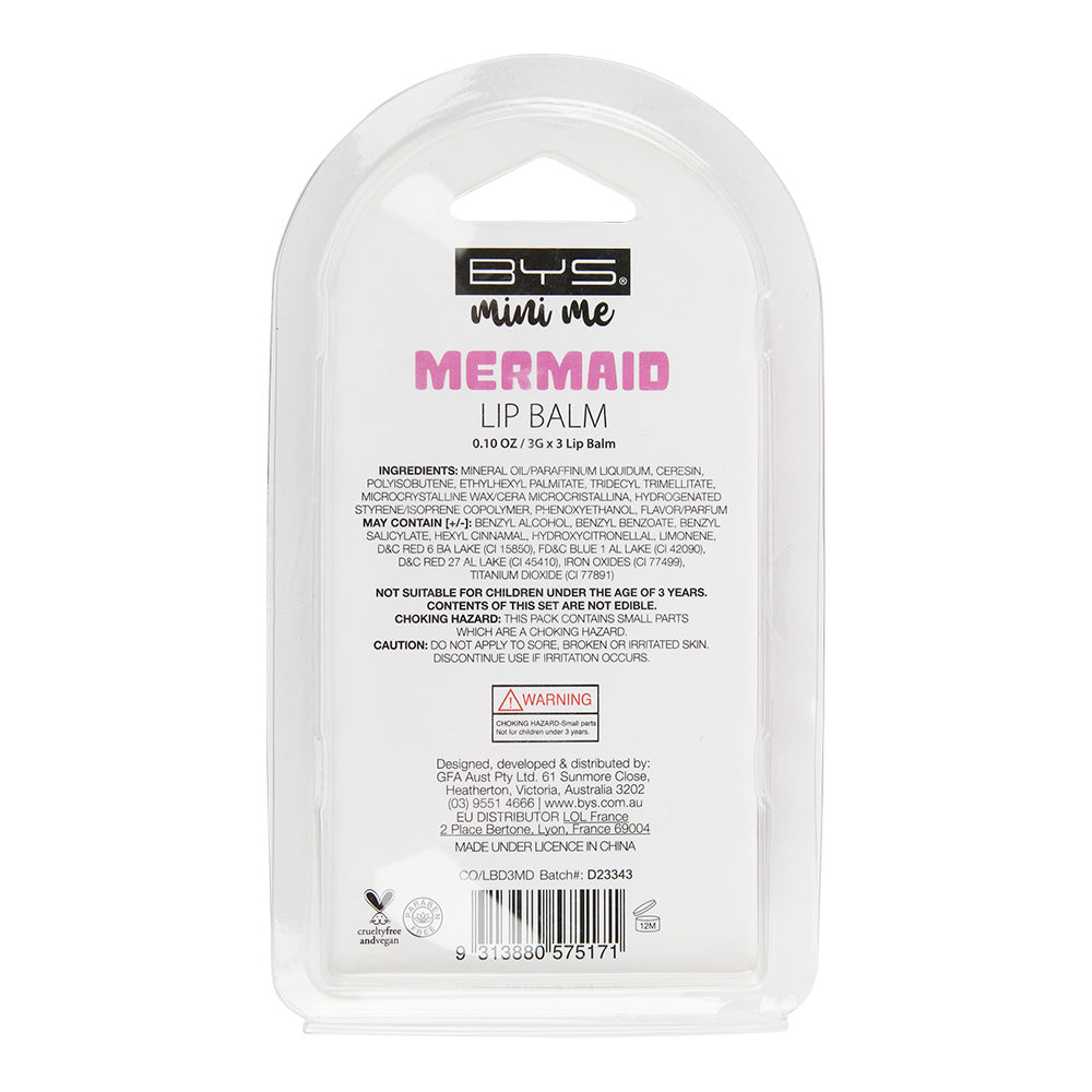 Set de bálsamo para labios - MERMAID