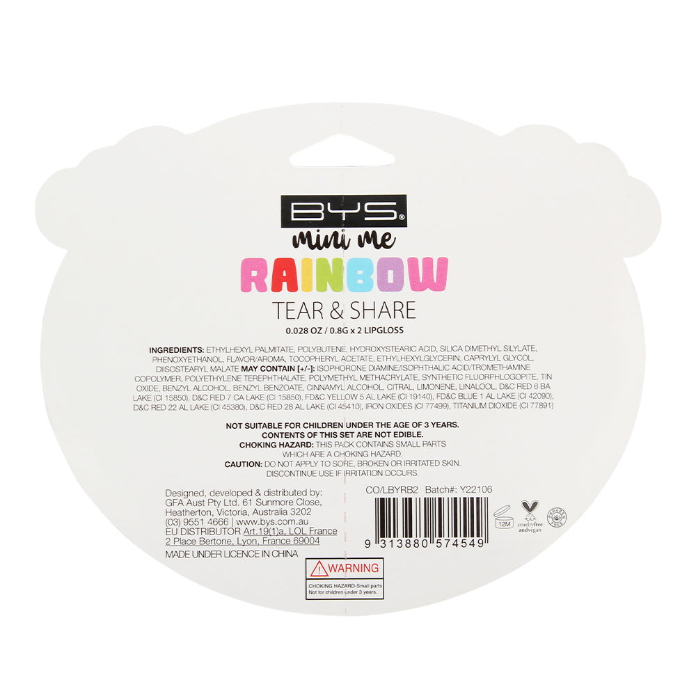 Duo gloss para labios - RAINBOW