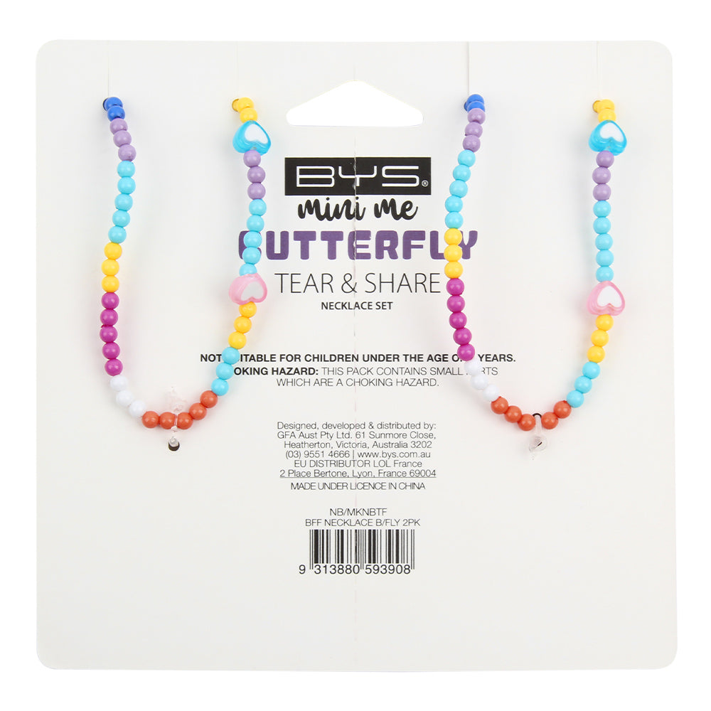 Collar duo para "mejores amigxs" - BUTTERFLY