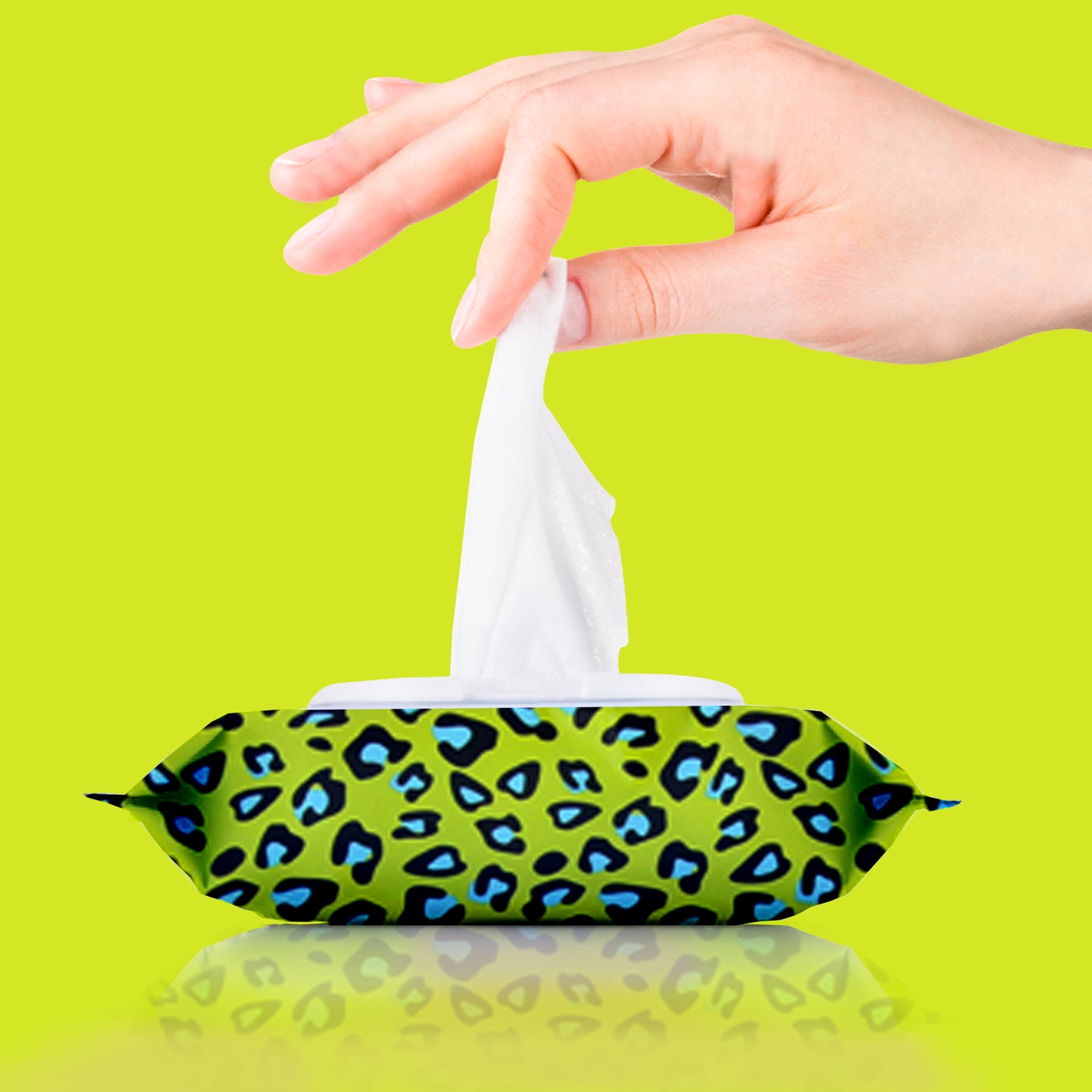 Toallitas de limpieza facial con agua de coco