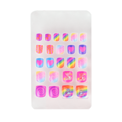 BYS Mini Me Uñas decoradas 24 piezas