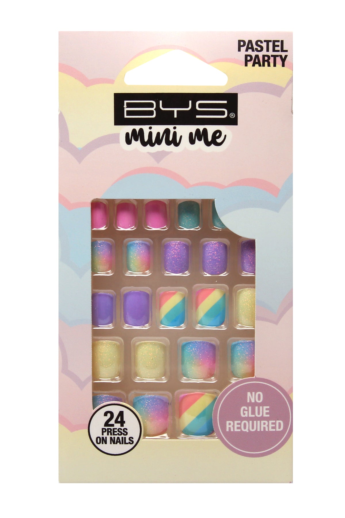 BYS Mini Me Uñas decoradas 24 piezas