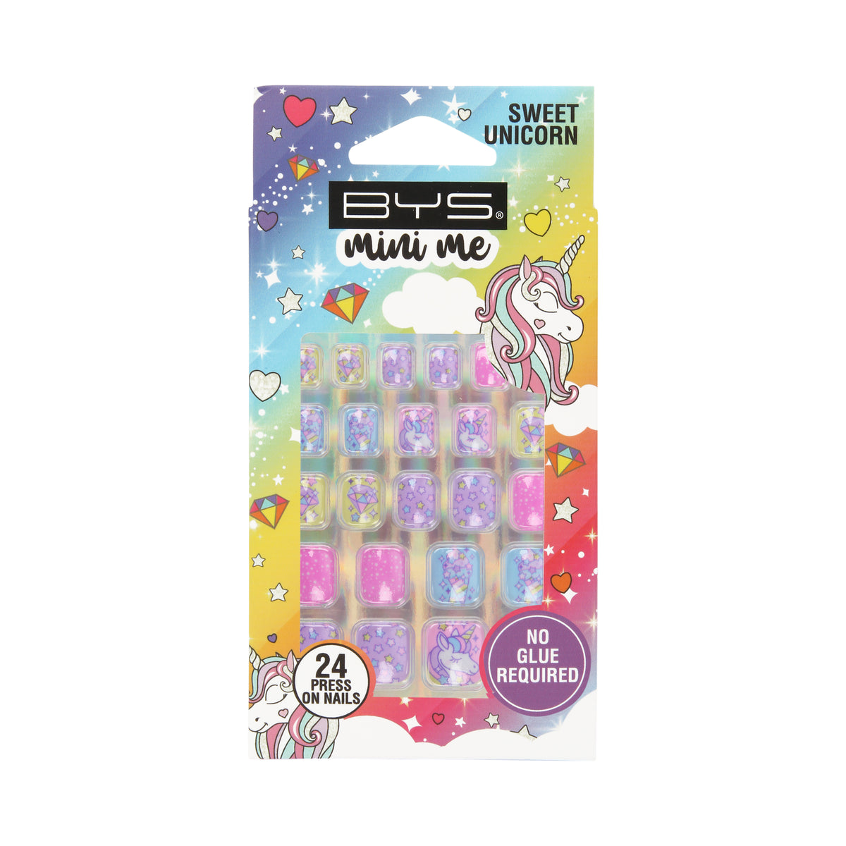 BYS Mini Me Uñas decoradas 24 piezas