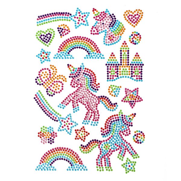 BYS Mini Me Gemas para el cuerpo 20pcs Unicorn