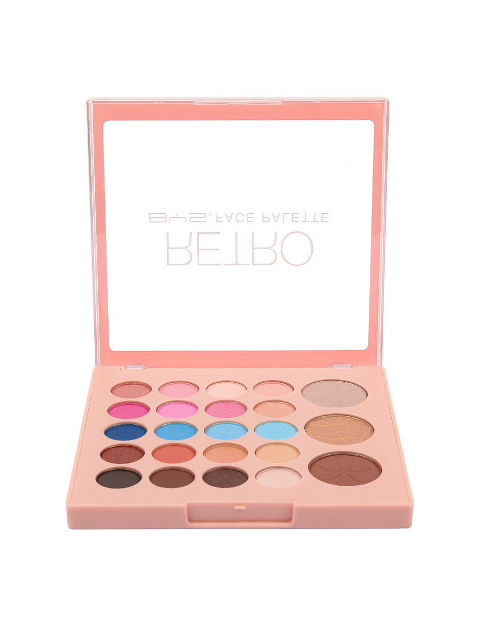 Paleta para ojos y rostro Retro