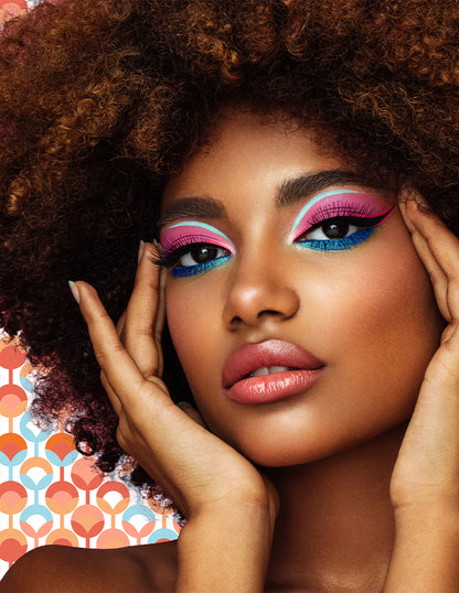 Paleta para ojos y rostro Retro