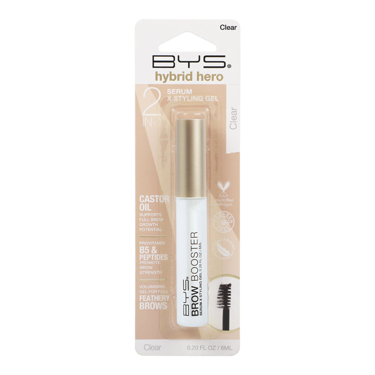 BYS Hybrid Hero Suero Estimulador de Cejas + Gel Fijador Clear