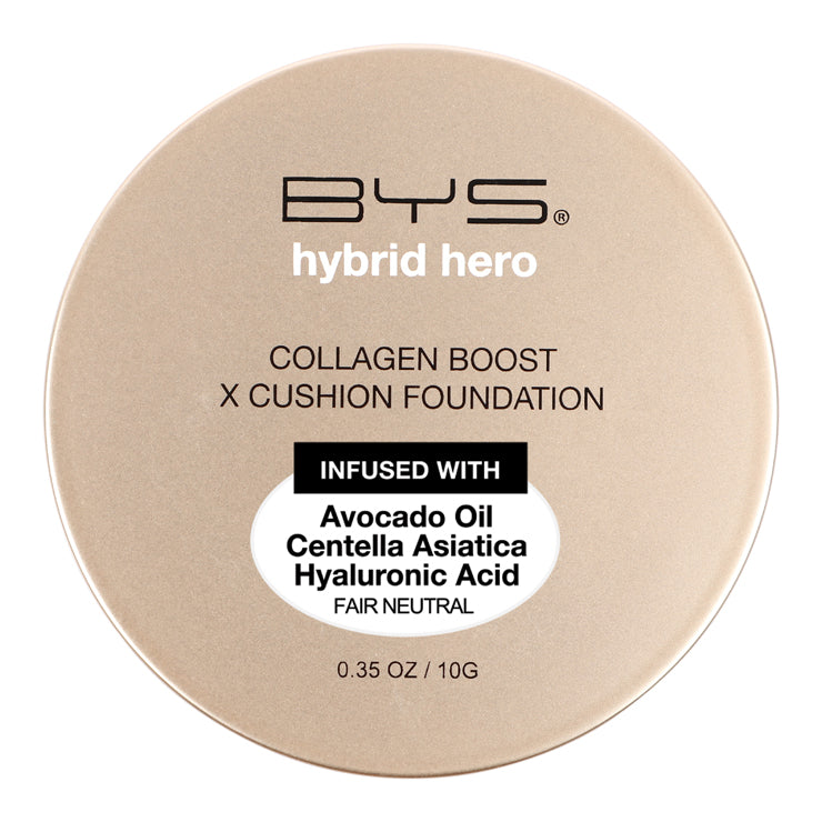 BYS Hybrid Hero Infusión de Colágeno + Base de Maquillaje Fair Neutral