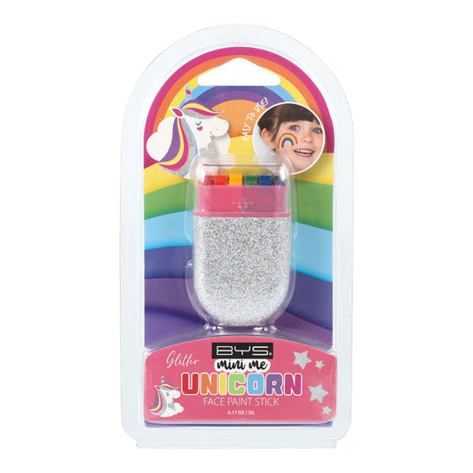 BYS MINI ME PINTURA PARA ROSTRO EN STICK GLITTER UNICORN
