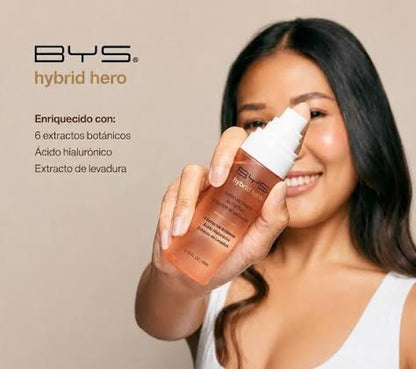 BYS Hybrid Hero Suero Botánico Nutritivo + Fijador de Maquillaje