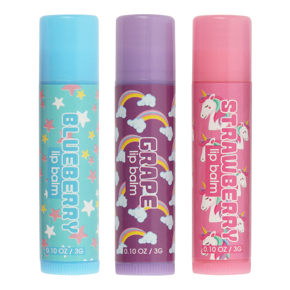 Set de bálsamo para labios - UNICORN