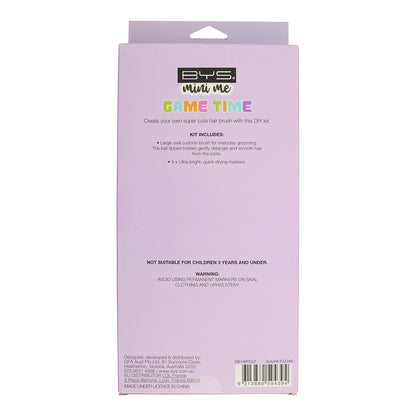 Cepillo para el cabello con plumones para colorear - GAME TIME