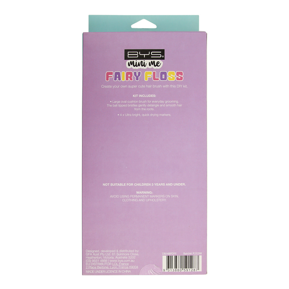 Cepillo para el cabello con plumones para colorear - FAIRY FLOSS
